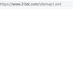 sitemap.xml上传到网站上打开后是空白怎么解决啊