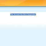 “This account has been suspended.”问题分析与解决